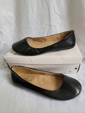 NIN Max Collection Black MAY Slip-On Ballet Flats Shoes 8